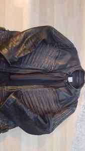 XXL leather Motorcycle jacket.