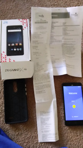 ZTE lte freedom mobile brand new with case and receipt