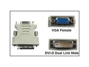 dual link dvi-d male to vga female adapt Adapter 15 Pin