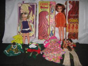 's Chrissy and Velvet Dolls Includes Boxes, Case &