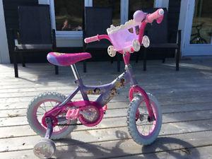 12" girl's disney princess bike