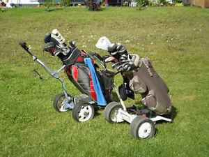 2 Electronic Golf Carts