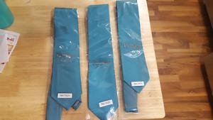 3 Blue Ties