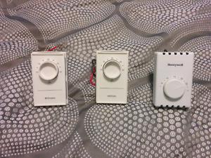 3 thermostats