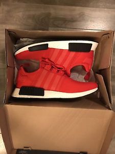 Adidas NMD clear Red- Size 12