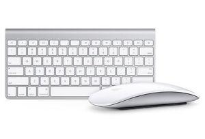 Apple Bluetooth Magic Mouse and Keyboard
