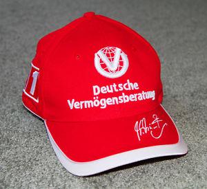 Brand New Michael Schumacher  DVAG Ferrari Sponsor Cap