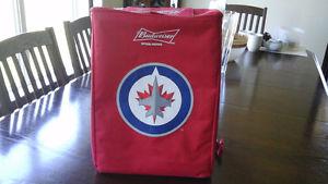 Brand New, Unused, Budweiser Cooler Bag With Jets Logo