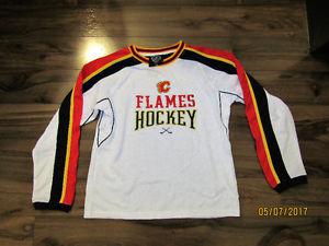 Calgary Flames Jersey Size Youth Large
