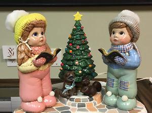 Ceramic Christmas Carolers