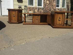 Coffee Table w/ Two End Tables