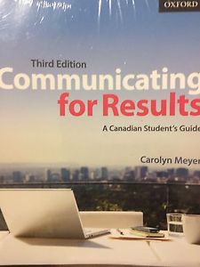 Communicating for results third edition