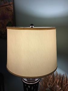 Cream white large lamp shade mint condition obo