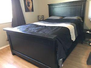Custom Queen Bed Frame with Storage