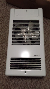 Force fan heater