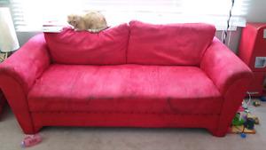 Free Two red couches