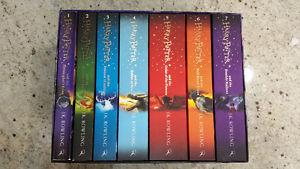 Harry Potter box set as new - beautiful cover illustrations