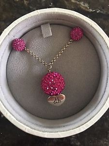 Hillberg and Berk Sparkle Ball Earrings & Necklace