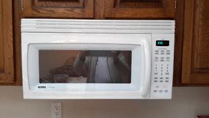 Kenmore over the range microwave