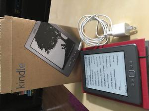 Kindle E-Reader and Case