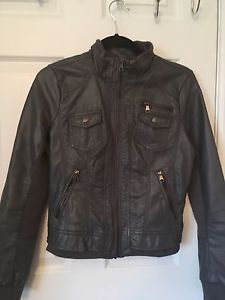 Leather style jackets