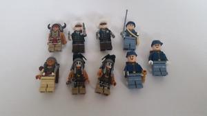Lego the Lone Ranger figures