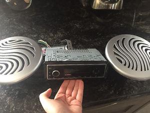 Marine bluetooth stereo for sale