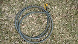 Natural gas hose for barbecue
