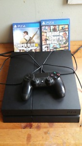 New ps4 1 controller and 6 great games