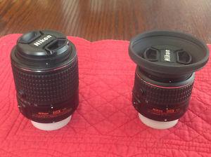 Nikon kit lenses $125 each