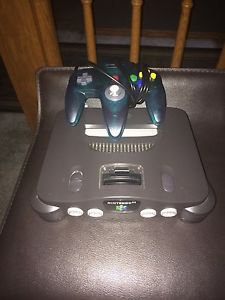 Nintendo 64 system and 6 games
