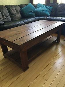 Oak coffee table