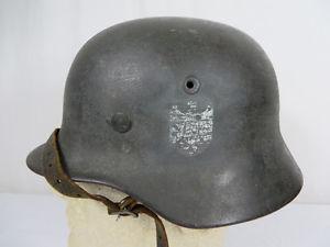 Original WW2 German M-40 Army Helmet