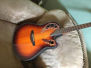 Ovation Guitar with hard shell case