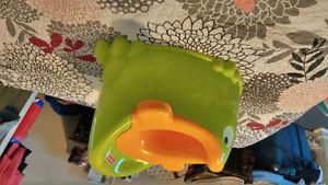 POTTY NEW NEVER USED FISHER PRICE FROG POTTY