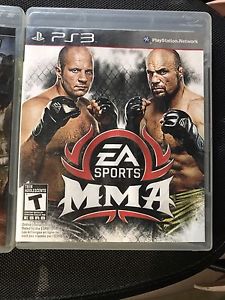 PS3 games motorstorm & MMA ea sports