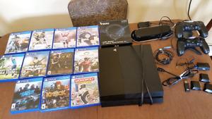 PS4 and accessories