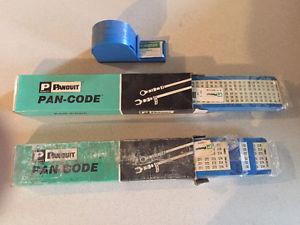 Panduit Pan-Code wire numbers and calibration stickers