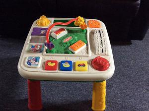 Playskool activity table