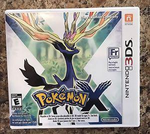 Pokémon X 3DS Game