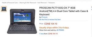 Proscan 7" Internet Tablet