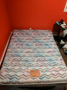 Queen Size Spring Mattress and Box Spring