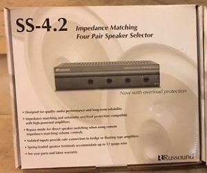 RUSSOUND S4.2 SPEAKER SELECTOR
