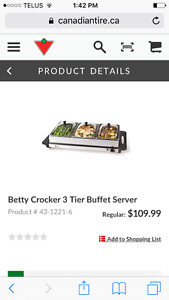 Slow cooker buffet