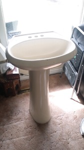 Small pedestal Sink -$75