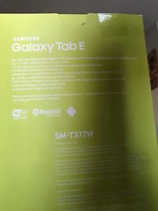 Tablet Samsung galaxy tab E