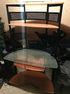 Tall, Like New Corner Computer Desk