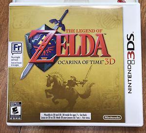 The Legend of Zelda Ocarina of Time 3D 3DS Game