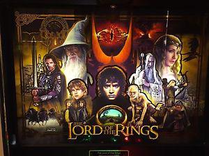 The Lord of the Rings LE MINT pinball machine