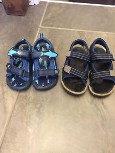 Toddler sandals. Both for $5!!